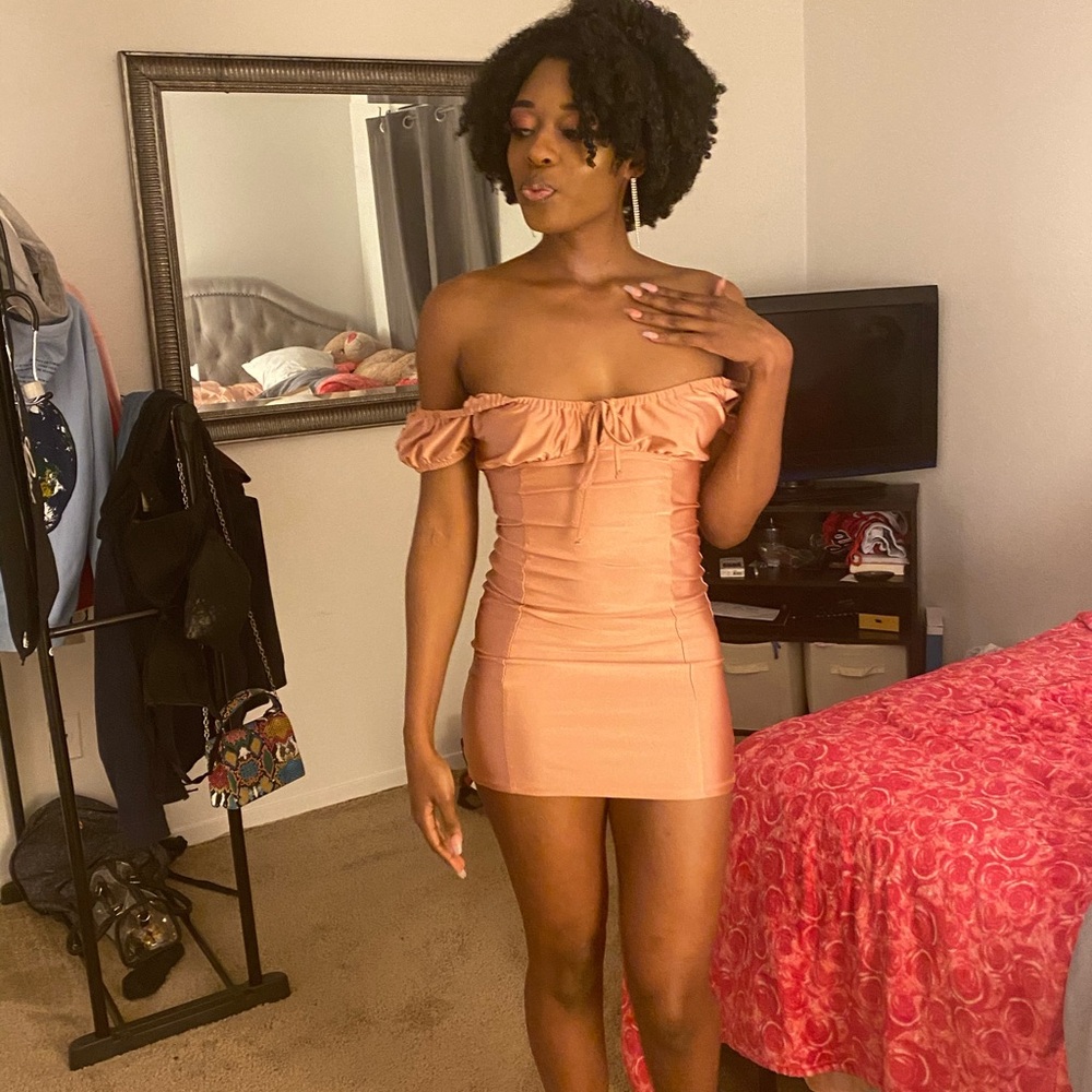 Pink Midi Dress